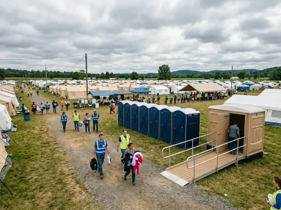 disaster-relief-camp-restrooms-010 — frequently asked questions, Dumpster & Portable Bathrooms Rental in Grissom AFB, IN